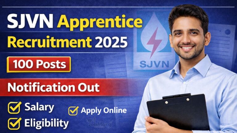 SJVN Apprentice Recruitment 2025