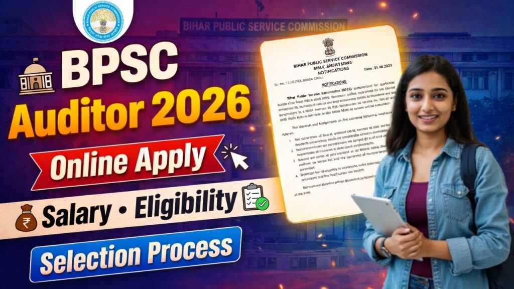 Bihar BPSC Auditor Recruitment 2026
