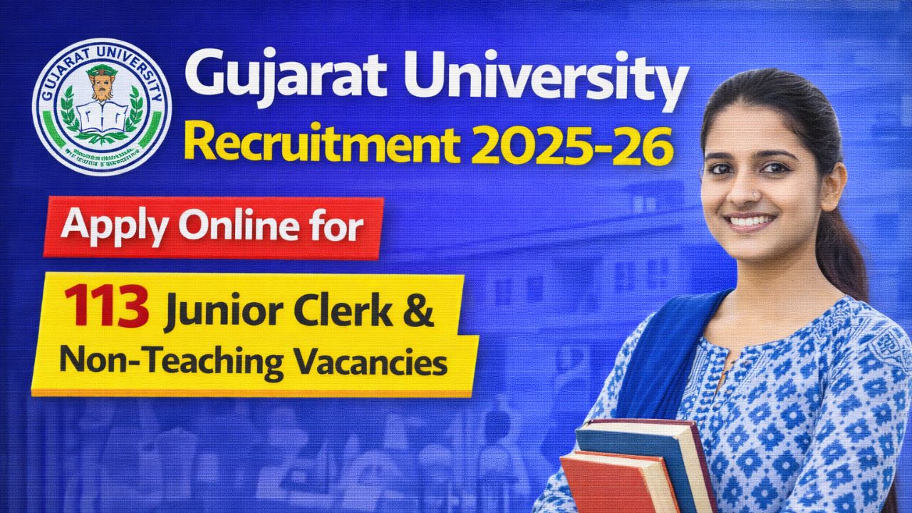 Gujarat University Recruitment 2025-26