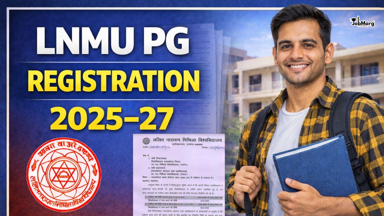 LNMU PG Registration 2025-27