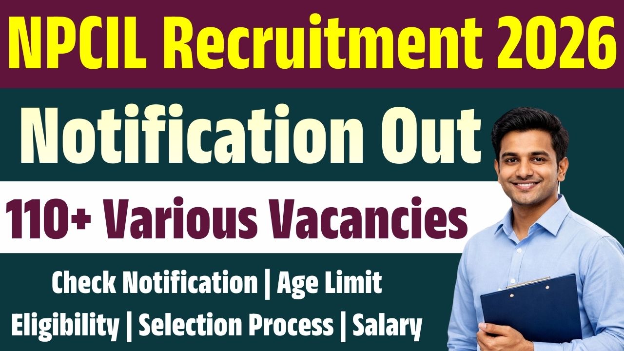 NPCIL Recruitment 2026