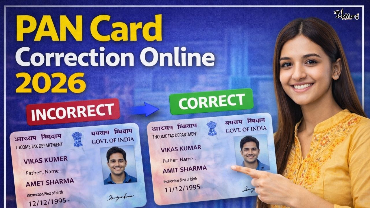 Pan Card Correction Online 2026