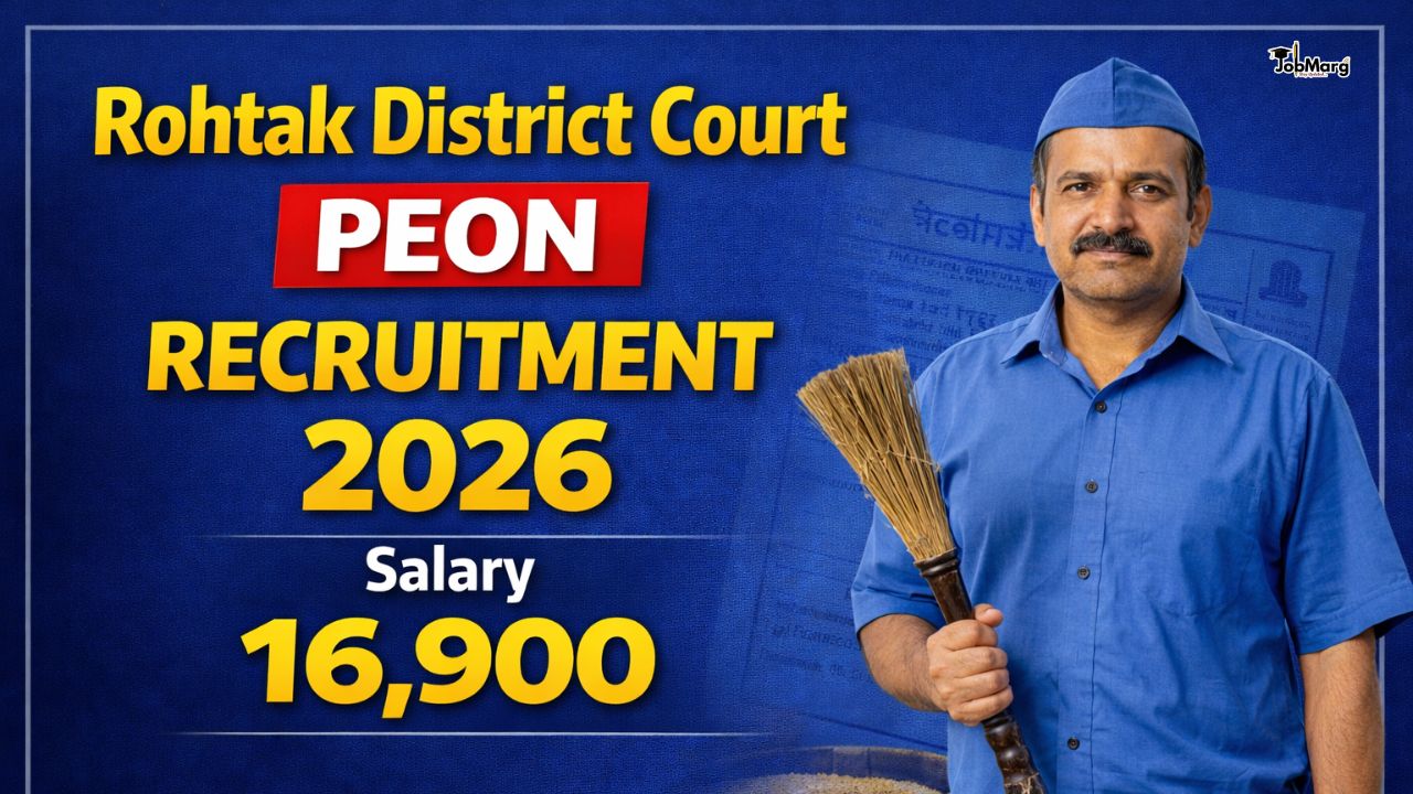 Rohtak District Court Peon Recruitment 2026