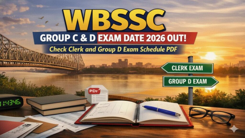 WBSSC Group C और Group D Exam Date 2026