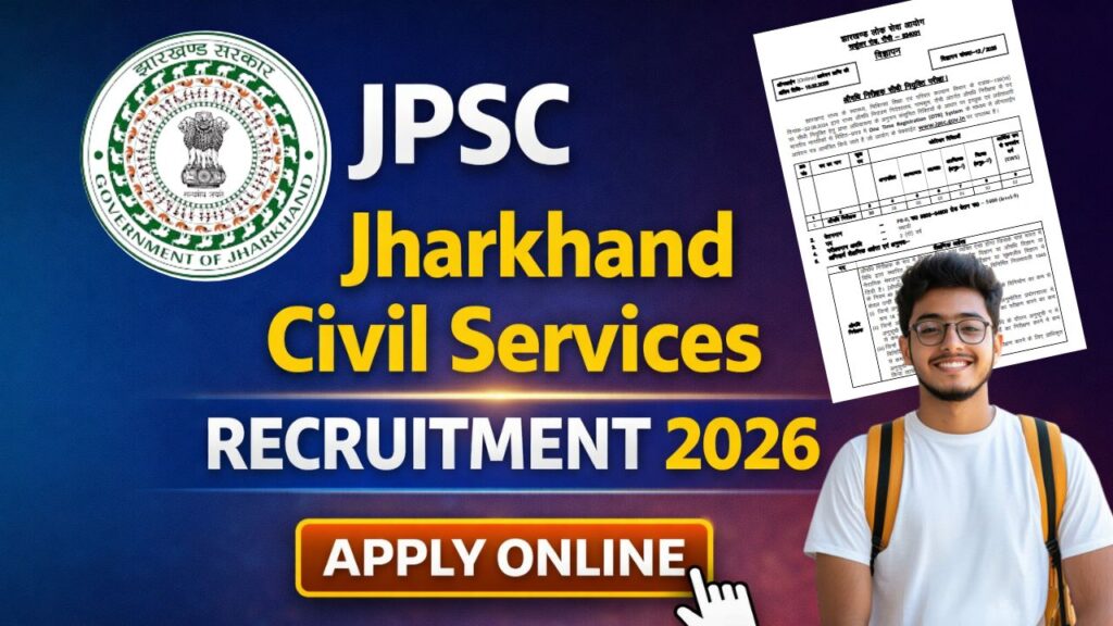JPSC Jharkhand Civil Services Recruitment 2026