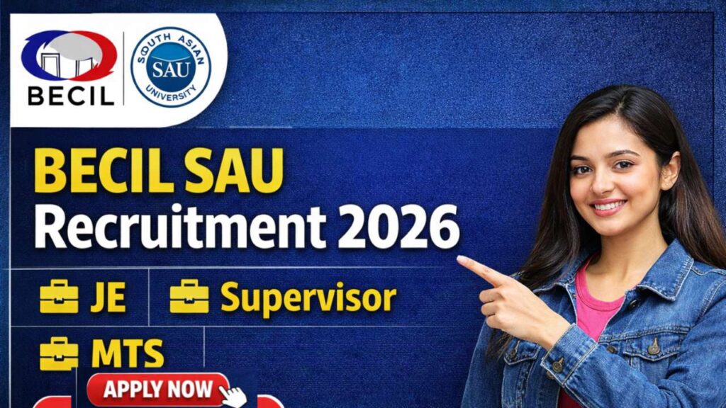 BECIL SAU Notification 2026 PDF क्यों जरूरी है