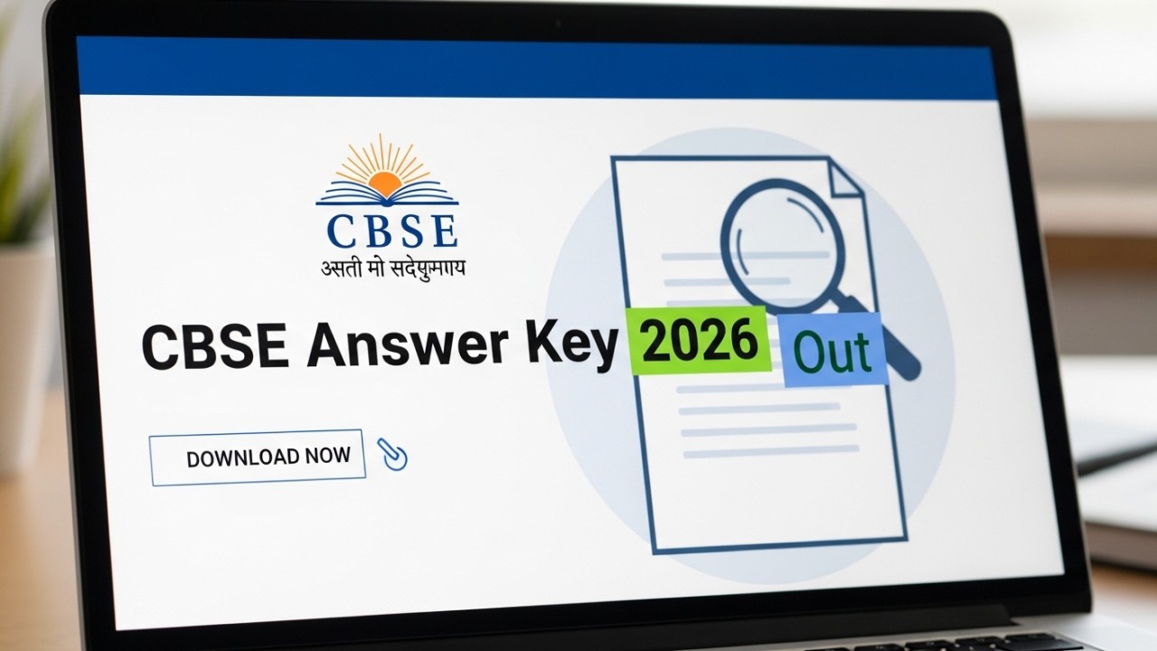 CBSE Answer Key 2026 OUT for Group A, B & C Posts