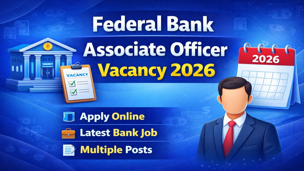 Federal Bank Associate Officer Vacancy 2026