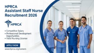 HPRCA Assistant Staff Nurse Vacancy 2026