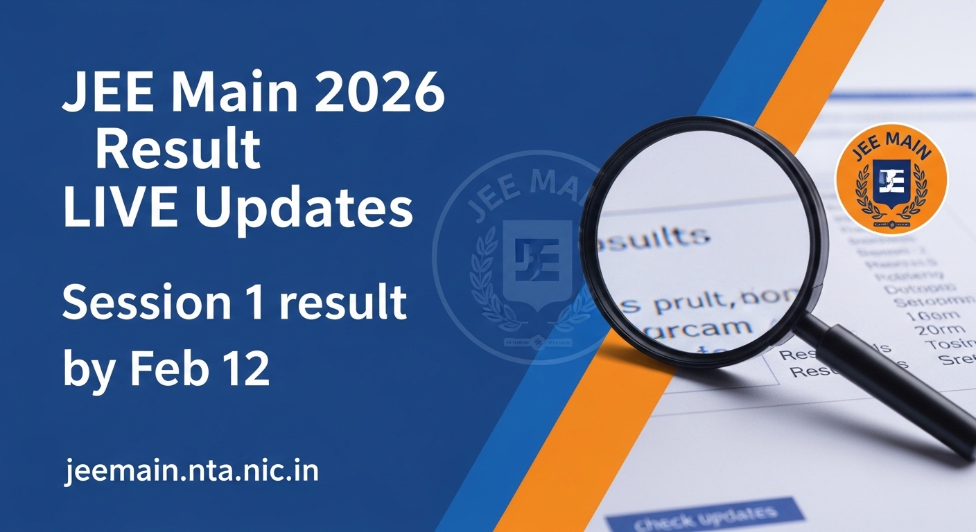 JEE Main 2026 Result LIVE Updates