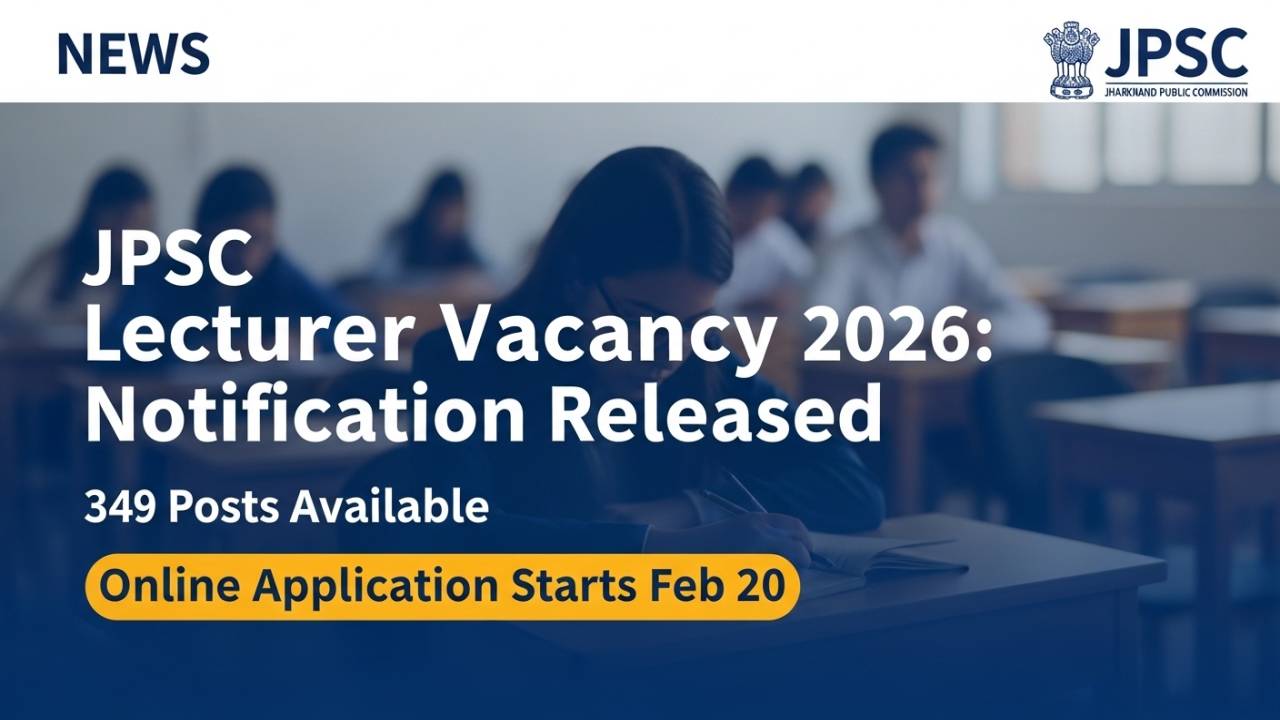 JPSC Lecturer Vacancy 2026