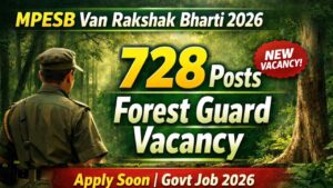 MPESB Van Rakshak Bharti 2026