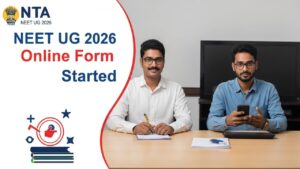 NTA NEET UG 2026 Online Form Started,