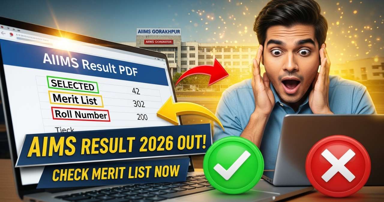 AIIMS Gorakhpur Non-Faculty Result 2026