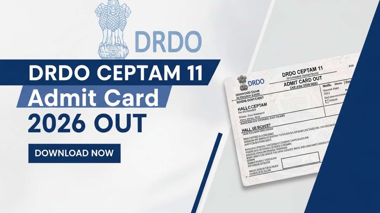DRDO CEPTAM 11 Admit Card