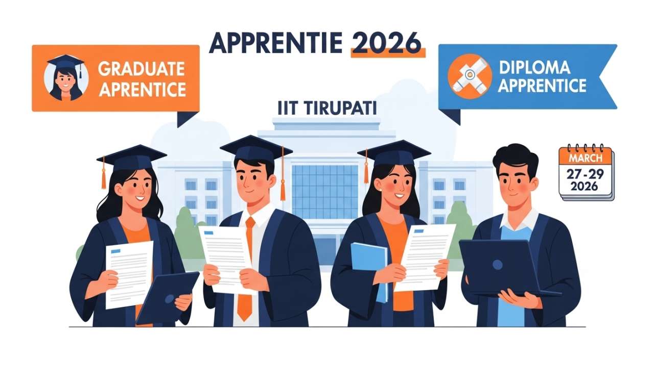 IIT Tirupati Apprentice Recruitment 2026