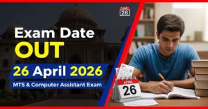 MTS & Computer Assistant Exam Schedule 2026