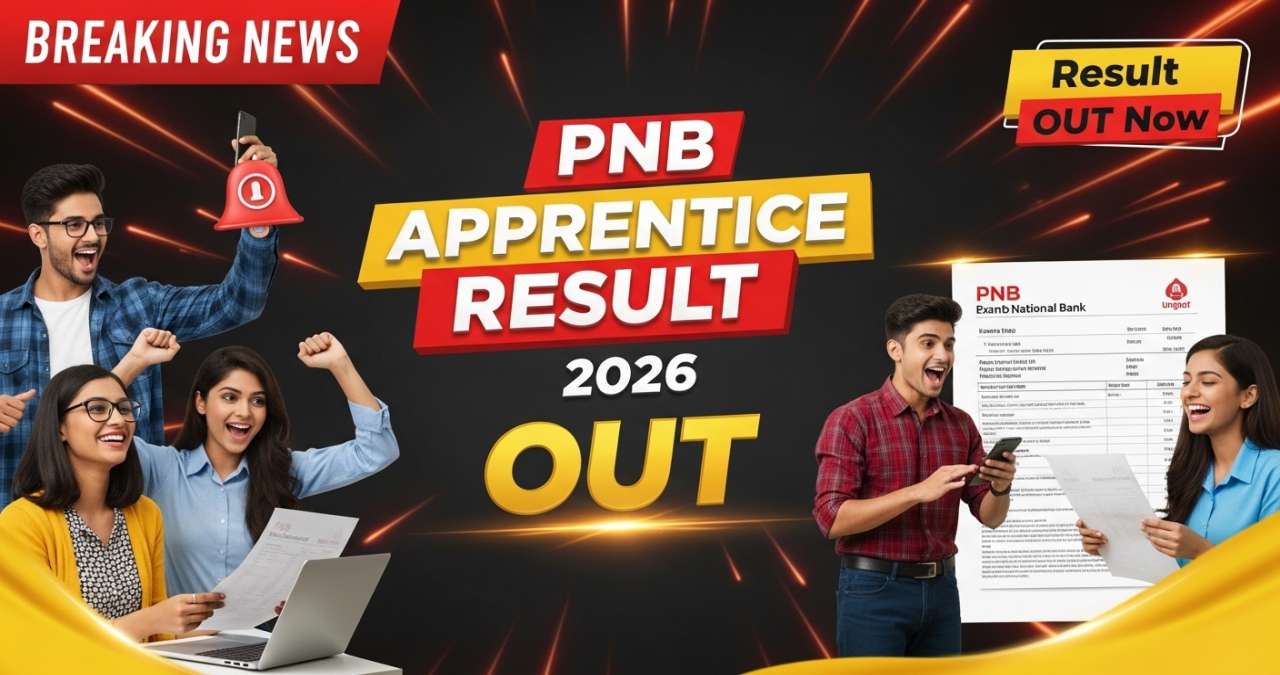 PNB Apprentice Result 2026 OUT