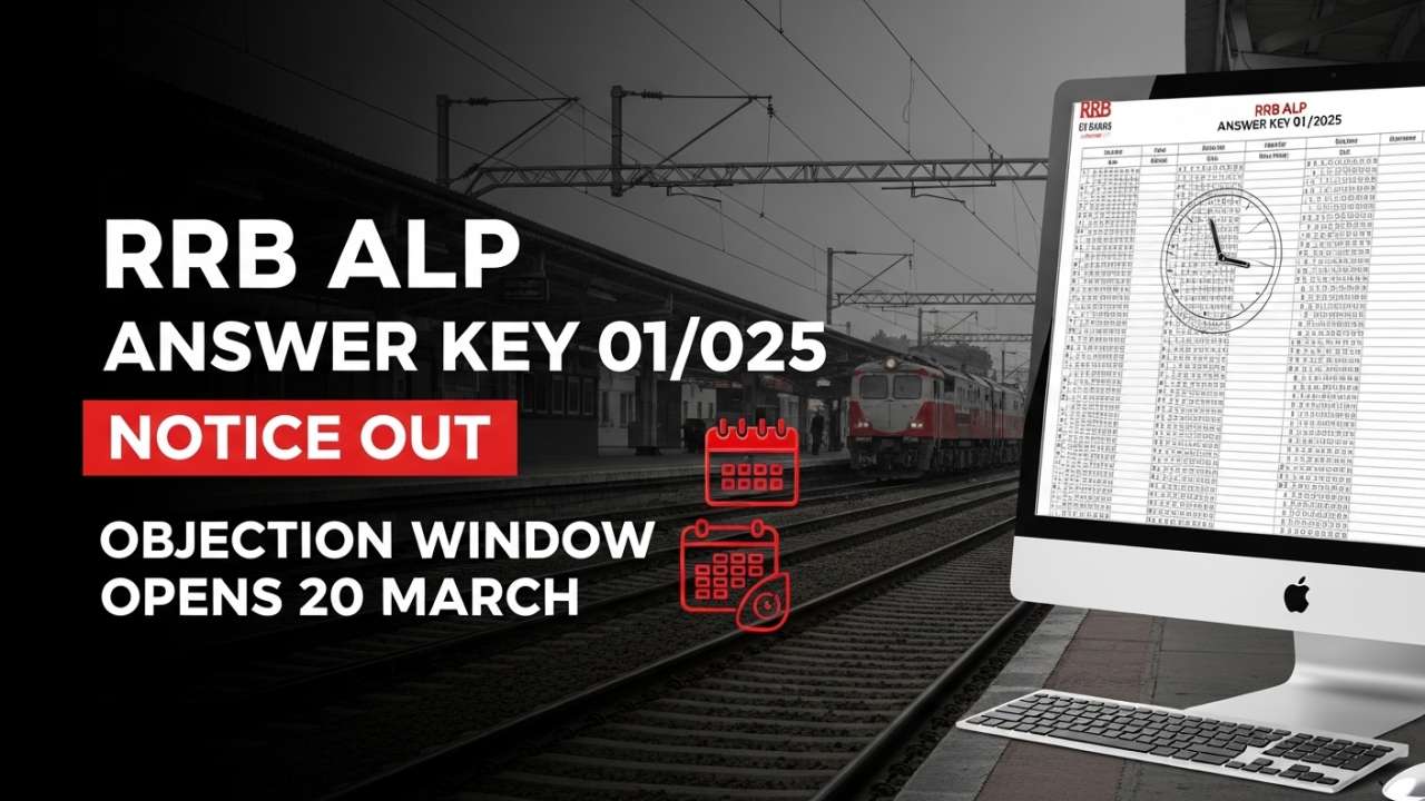 RRB ALP Answer Key 012025