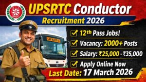 UPSRTC Conductor Recruitment