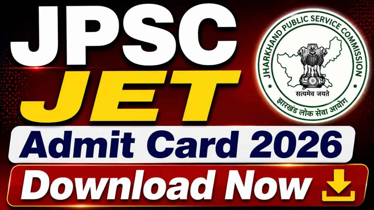 JPSC JET Admit Card 2026