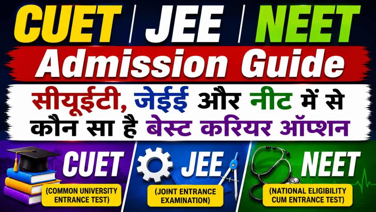 CUET JEE NEET Admission Guide