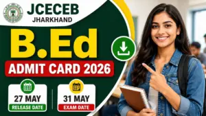 CECEB Jharkhand BEd Admit Card 2026