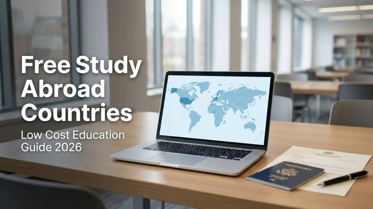 Free Study Abroad Countries List और उनकी Education System