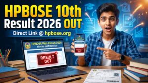 HPBOSE 10th Result 2026