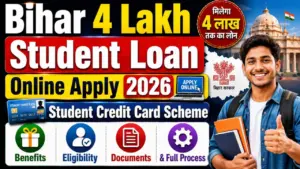 Bihar 4 Lakh Student Loan Online Apply 2026