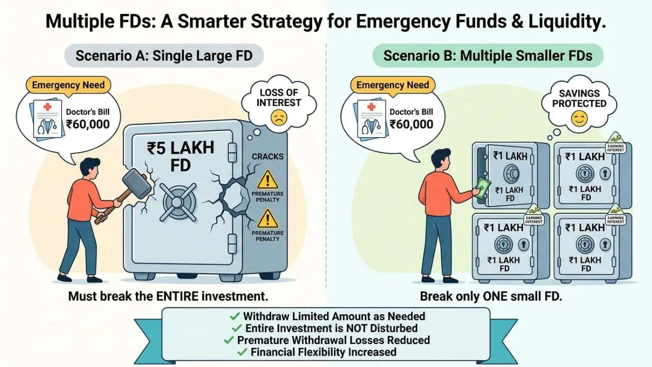 Liquidity और Emergency Fund के लिए कौन बेहतर है