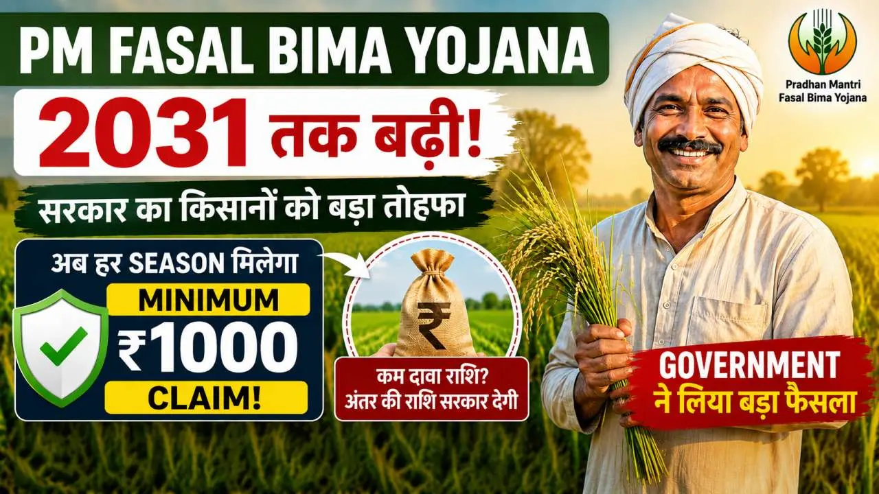 PM Fasal Bima Yojana 2031