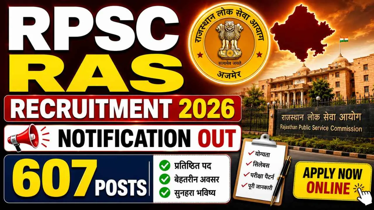 Rajasthan RPSC Pre 2026 Online Form