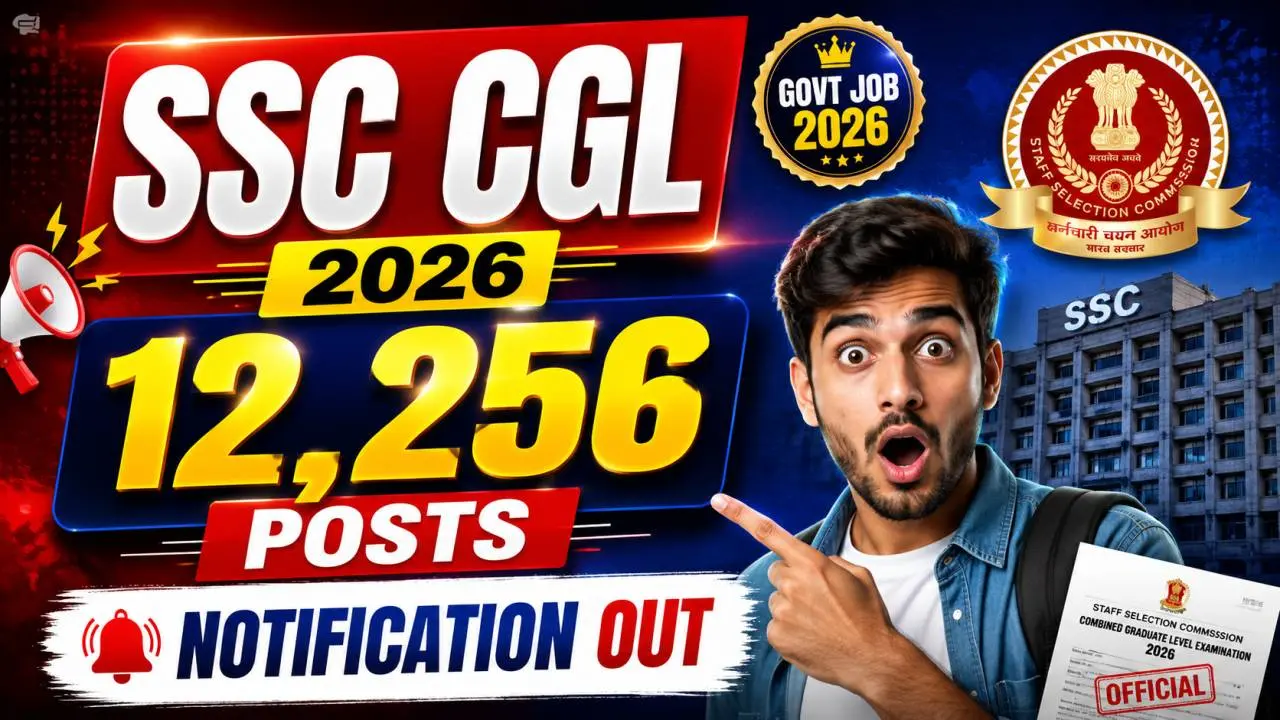 SSC CGL 2026 Notification OUT