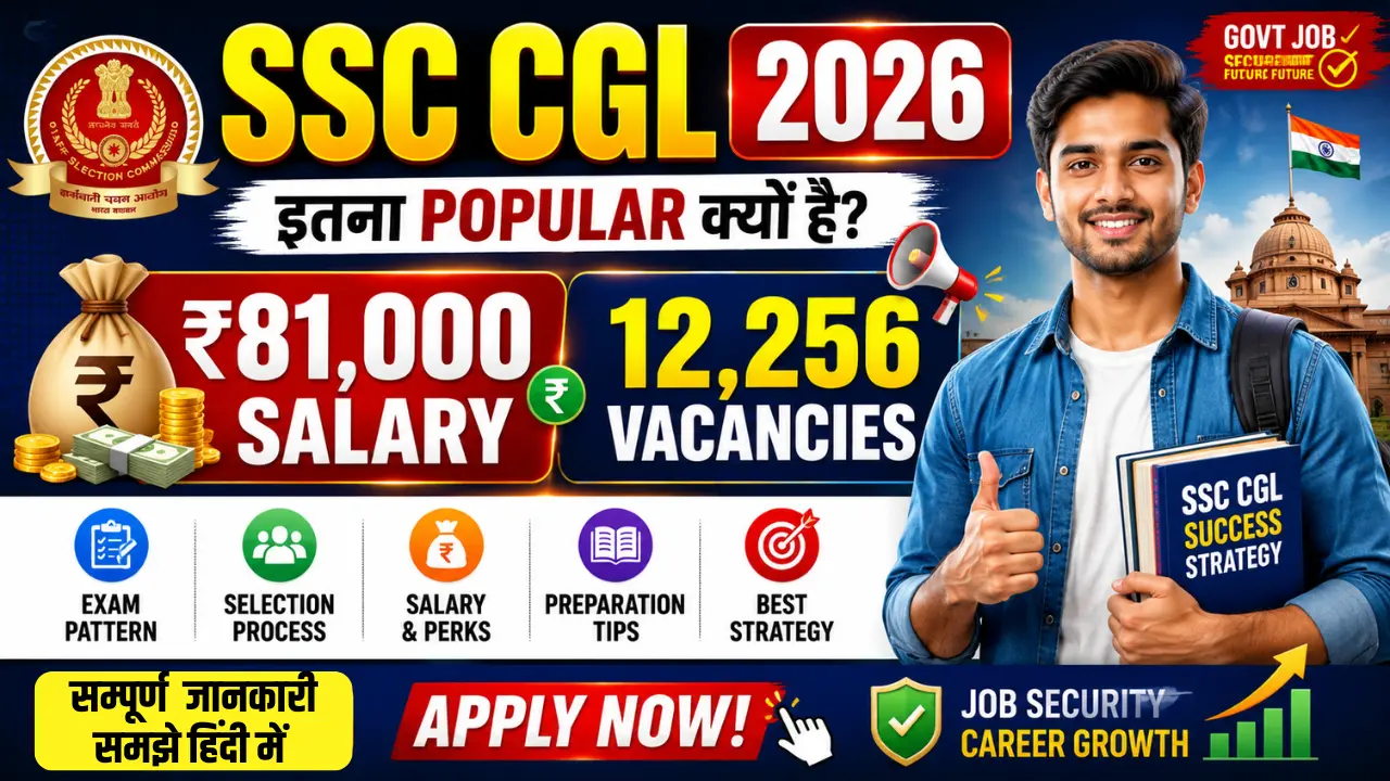 SSC CGL Exam 2026 Notification, Exam Pattern, Syllabus