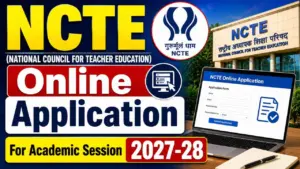 NCTE Online Application For 2027-28