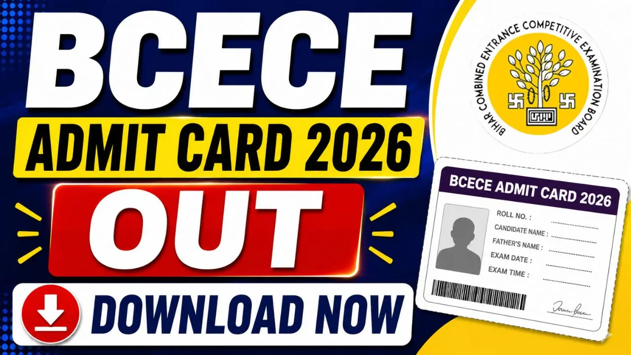 BCECE Admit Card 2026