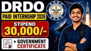 DRDO Internship 2026