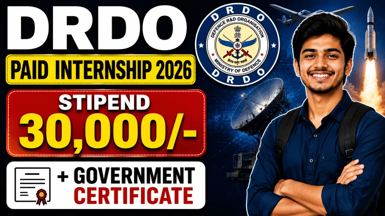 DRDO Internship 2026