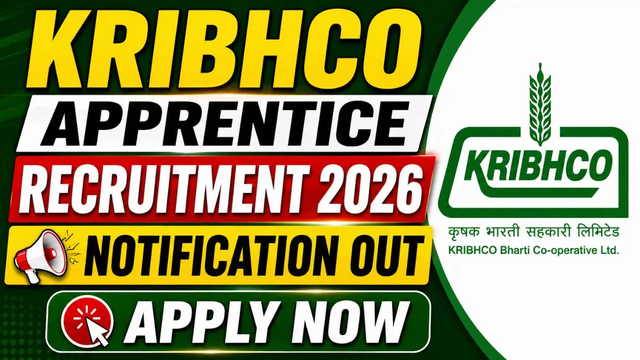 KRIBHCO Apprentice Recruitment 2026