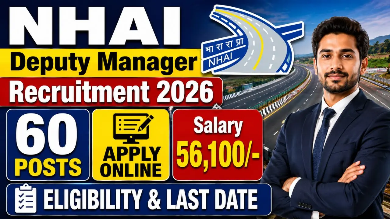 NHAI Deputy Manager Recruitment 2026