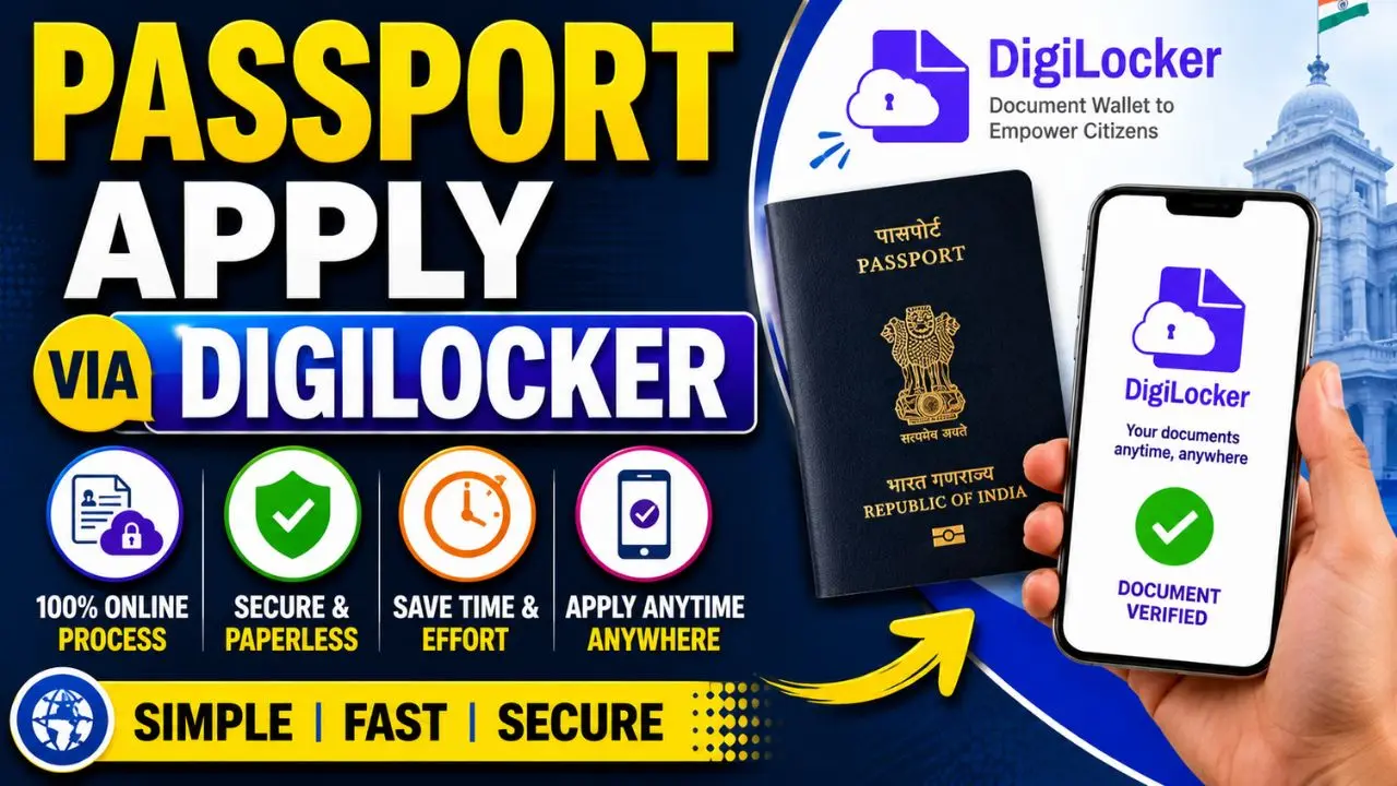 Passport Apply Via Digilocker