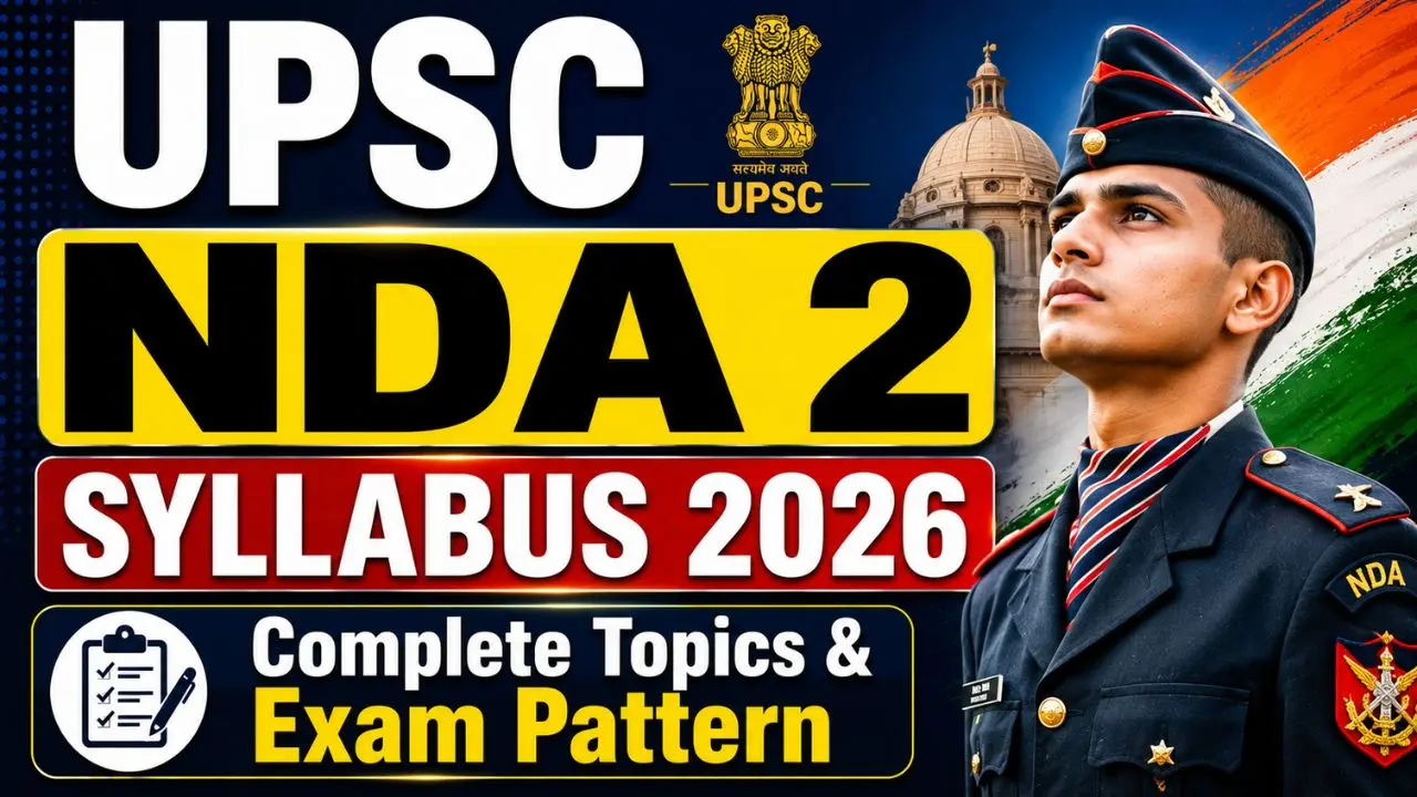 UPSC NDA 2 Syllabus 2026
