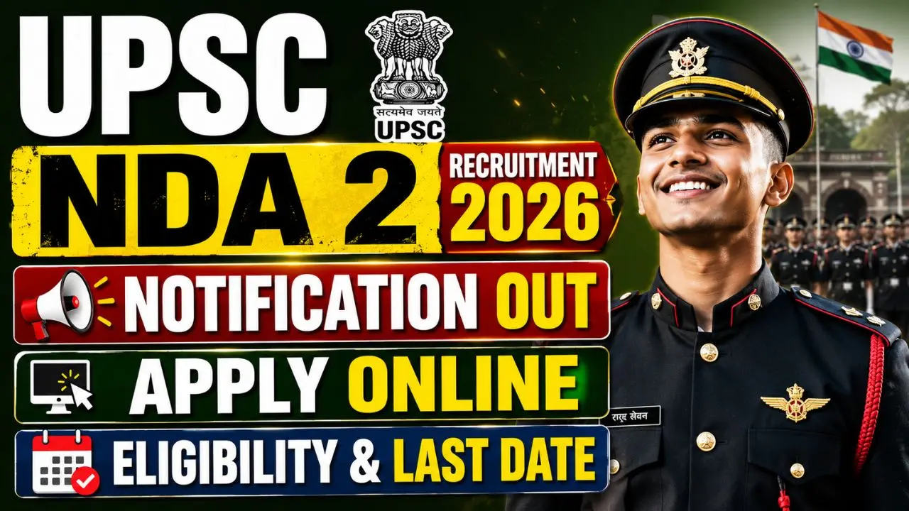 UPSC NDA 2 Recruitment 2026