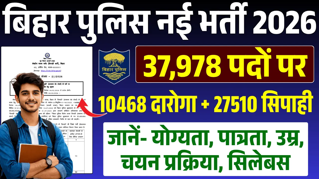 Bihar Police Vacancy 2026