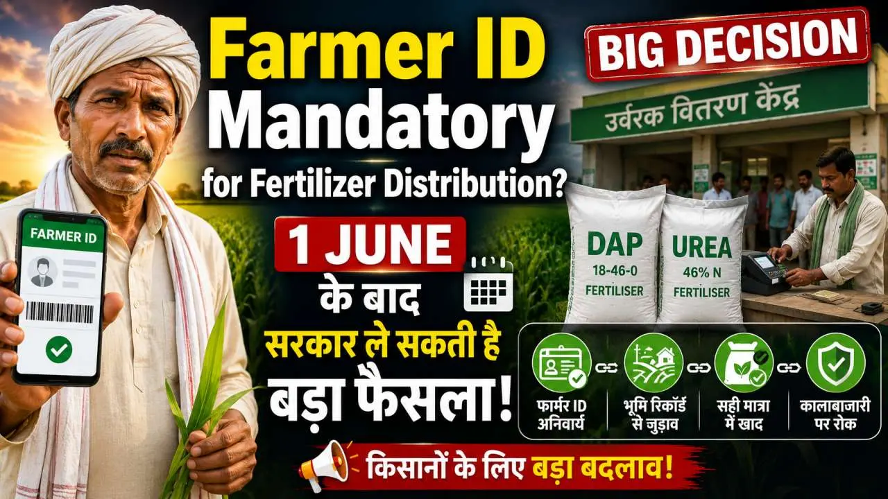 Farmer ID Mandatory for Fertilizer Distribution