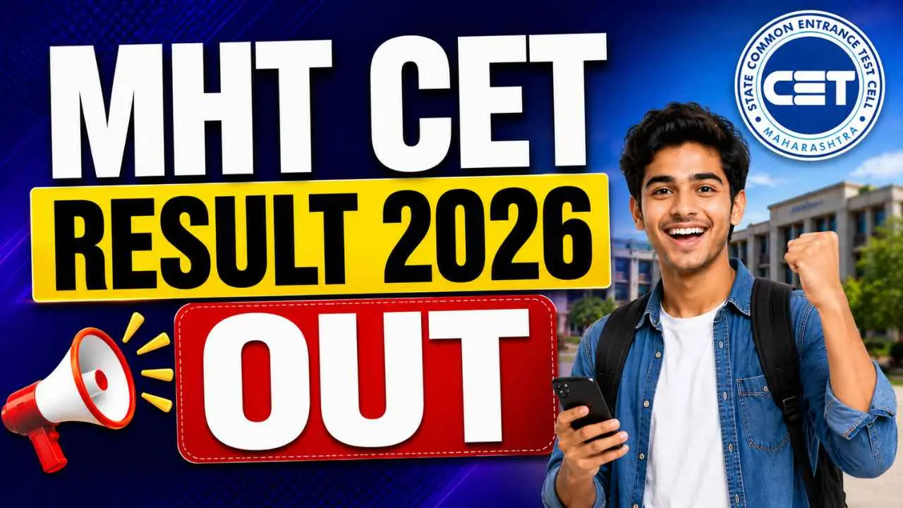 MHT CET Result 2026