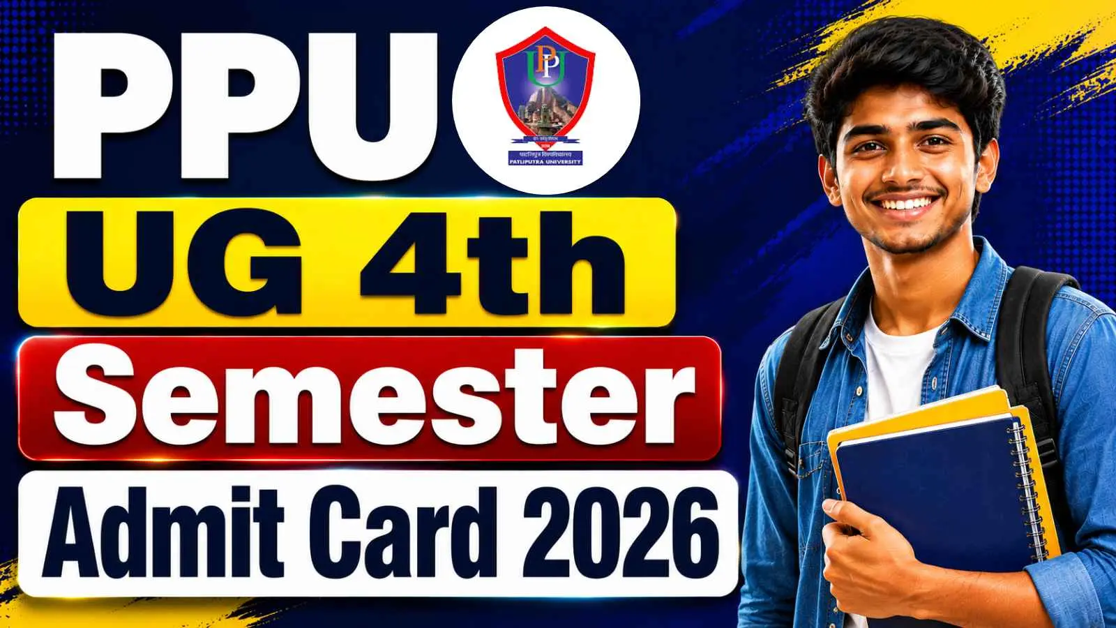 PPU UG 4th Semester Admit Card