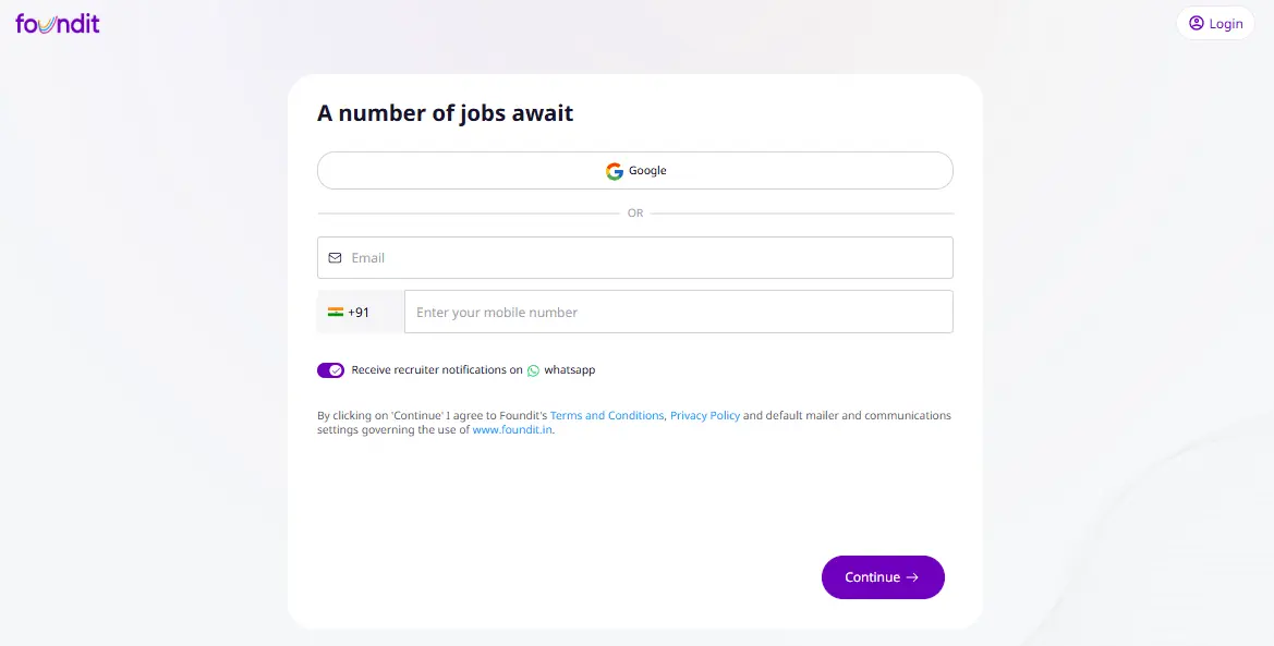 Foundit Job Portal 2026