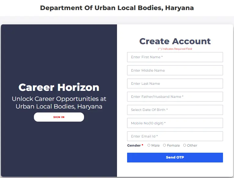ULB Haryana Engineering Associate Recruitment 2026